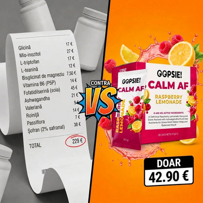 OOPSIE™ Calm AF #1 Băutură pentru stres, anxietate și insomnie