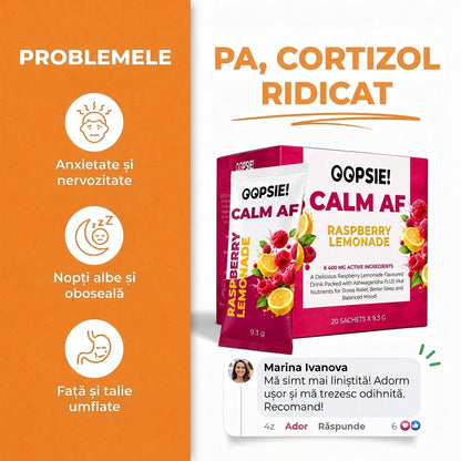OOPSIE™ Calm AF #1 Băutură pentru stres, anxietate și insomnie