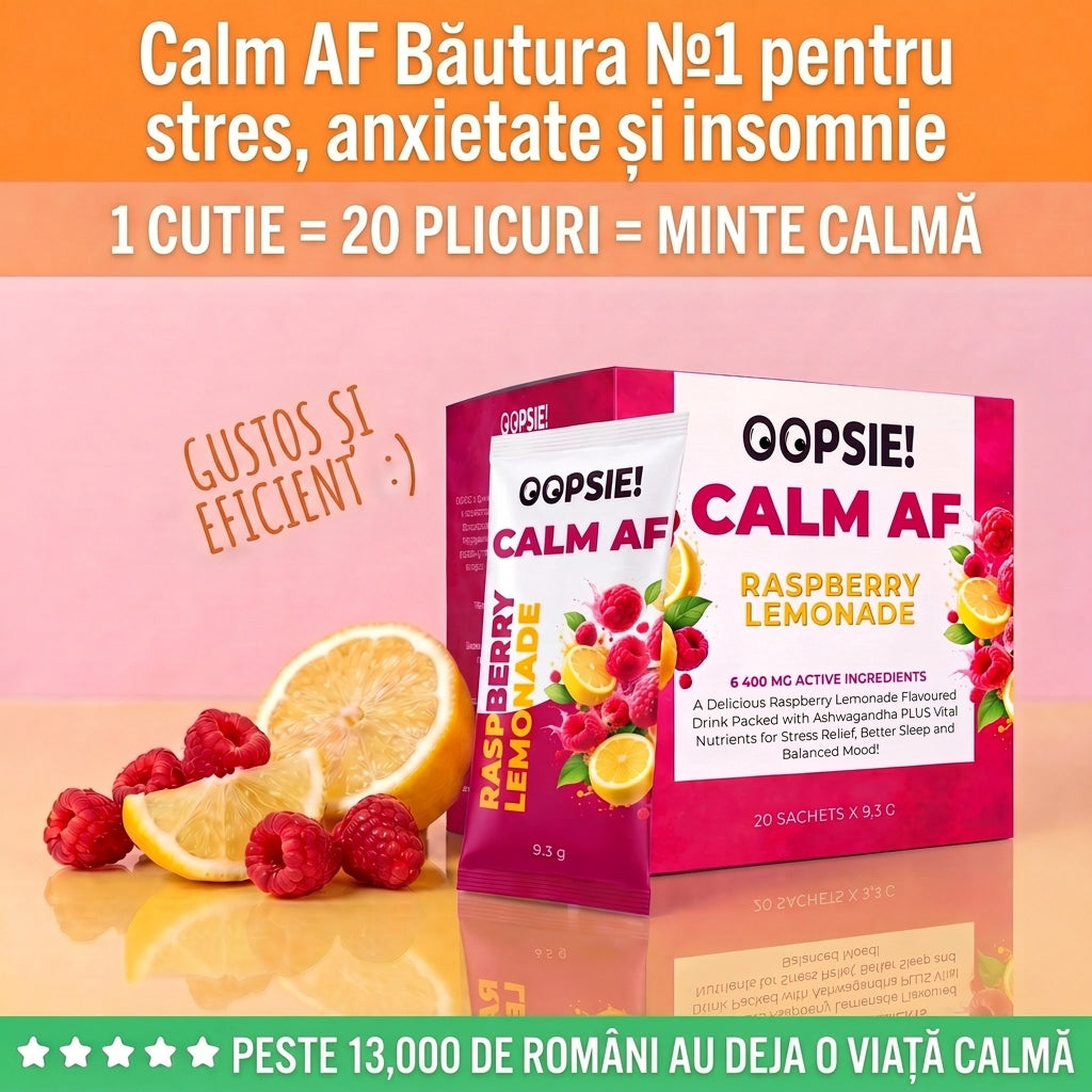 OOPSIE™ Calm AF #1 Băutură pentru stres, anxietate și insomnie