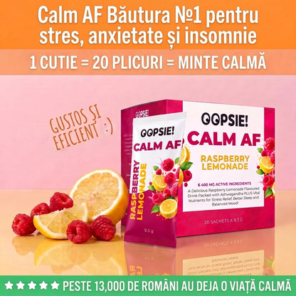 OOPSIE™ Calm AF #1 Băutură pentru stres, anxietate și insomnie